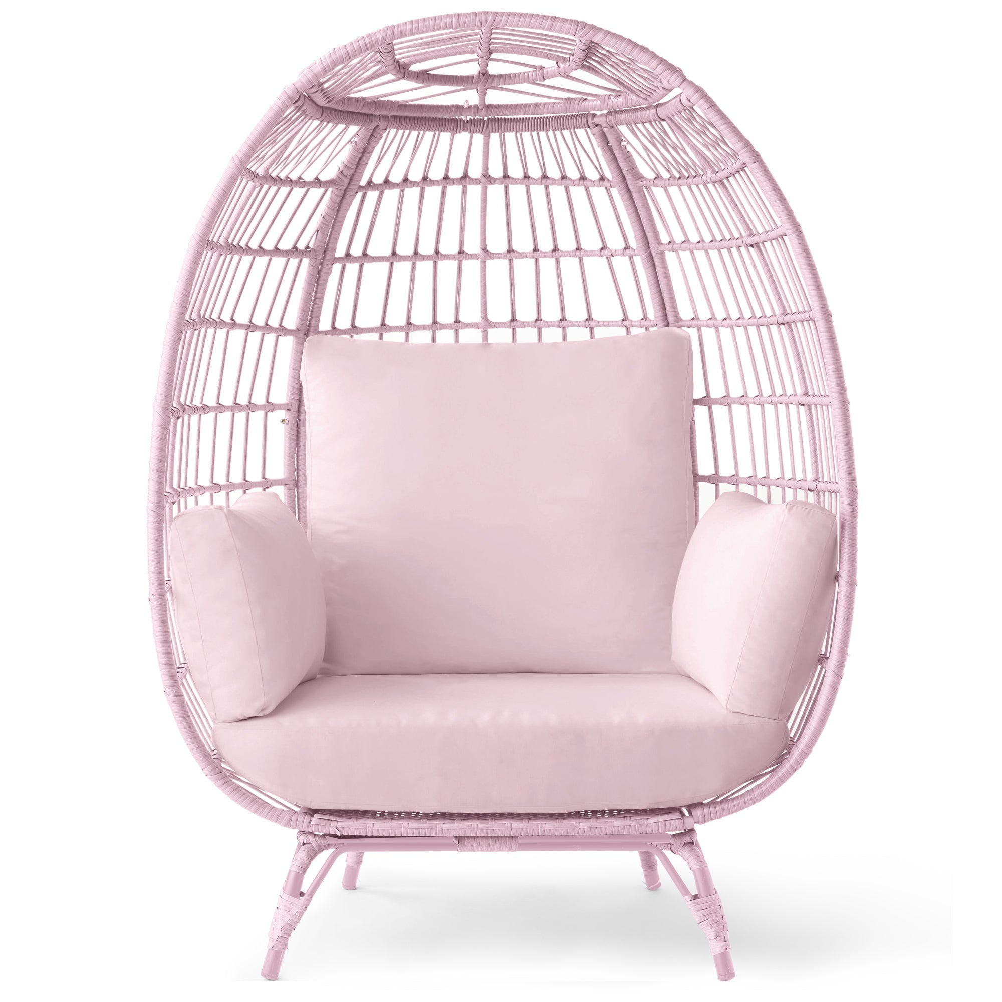 Wicker Egg Chair Oversized Indoor Outdoor Patio Lounger