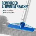 Pool Cleaning Starter Kit  Pool Brush, Skimmer Net & 9 ft Aluminum Pole