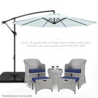 Offset Hanging Patio Umbrella - 10ft