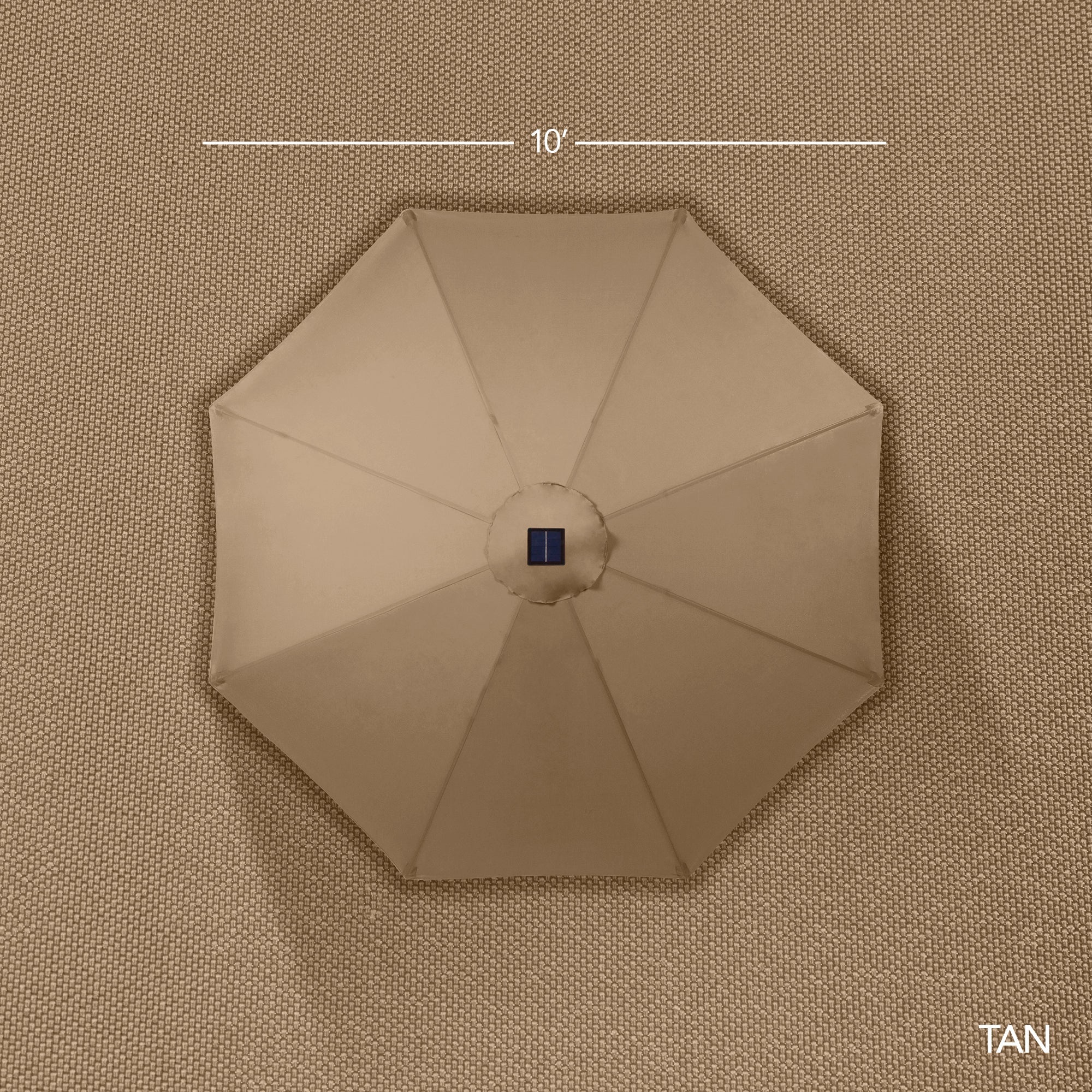 360 Rotating Cantilever Offset Patio Umbrella - 10ft