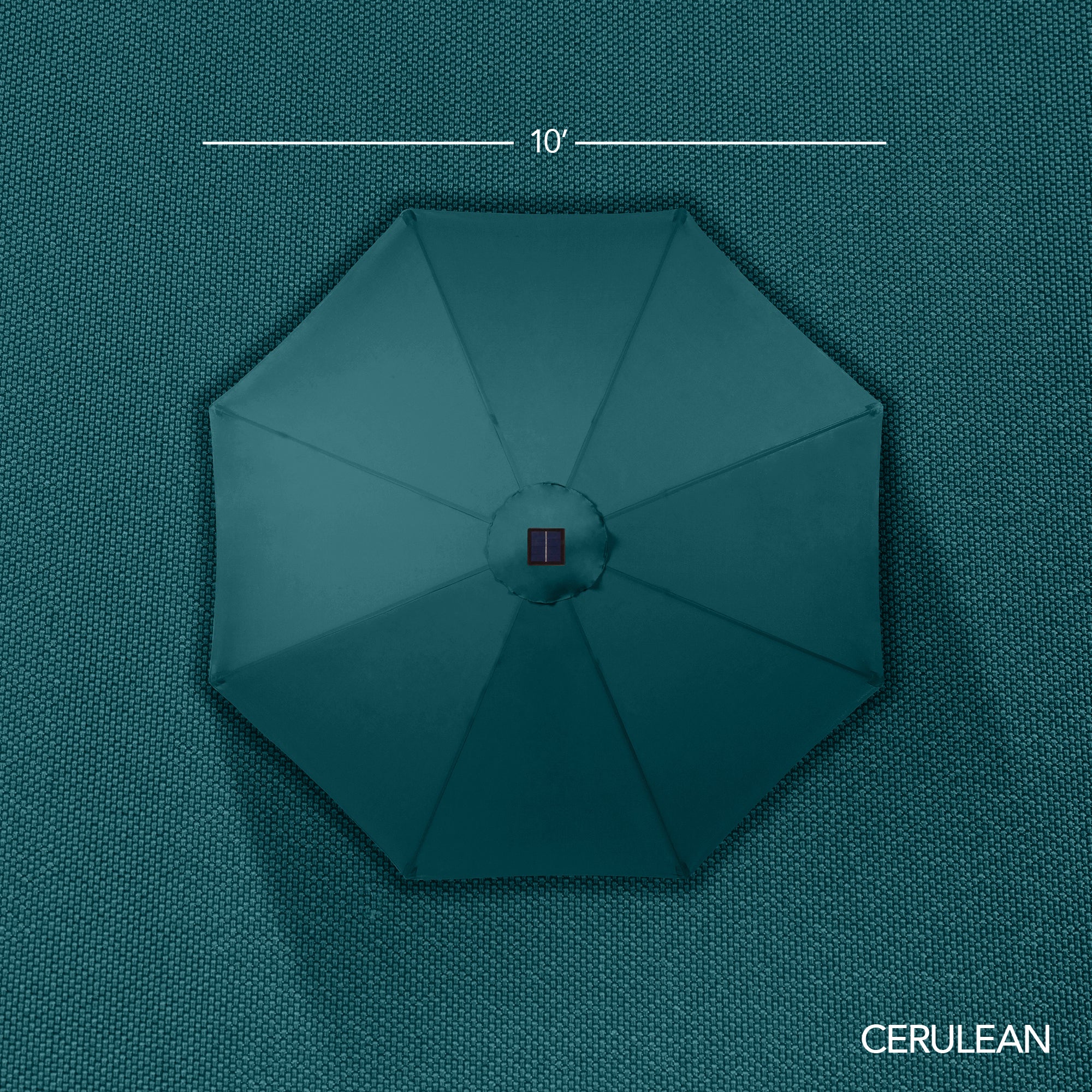 360 Rotating Cantilever Offset Patio Umbrella - 10ft