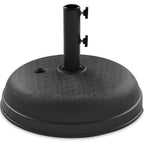 Plastic Patio Umbrella Base Pole Holder Accessory w/ Adjustable Knob