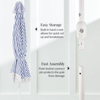 9ft Boho Fringe Umbrella  Tilt, UPF50+, Steel Pole
